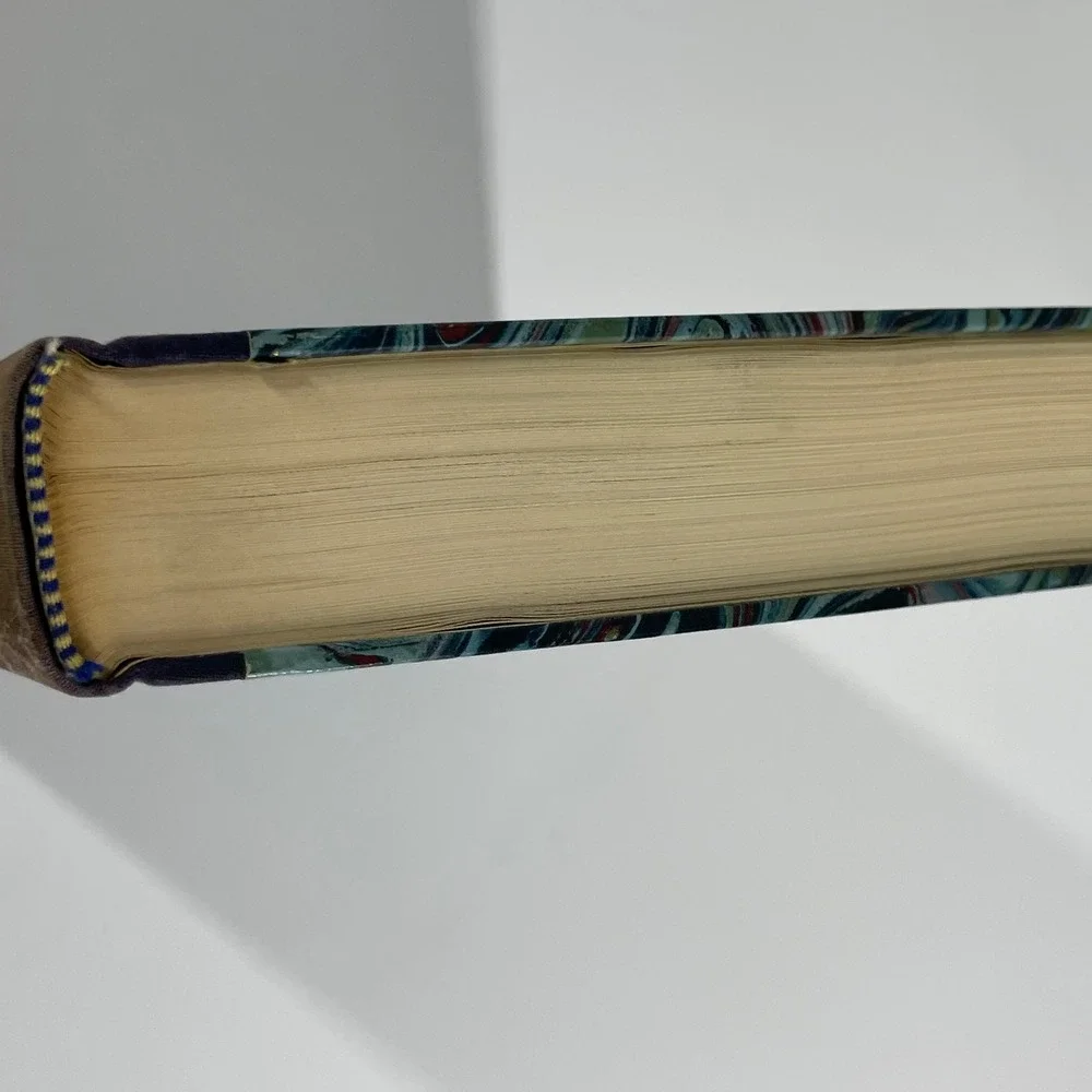 Tales of Mystery and Imagination Edgar Allan Poe Vintage Marbled Hardcover Story